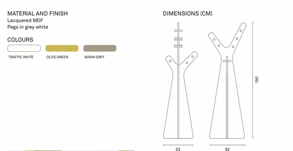 Cascando Tree porte-manteau