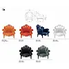 Magis Magis Proust fauteuil baroque – icône design Alessandro Mendini pour intérieur et extérieur Magis Magis Proust fauteuil baroque – icône design Alessandro Mendini pour intérieur et extérieur
