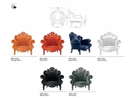 Proust fauteuil baroque