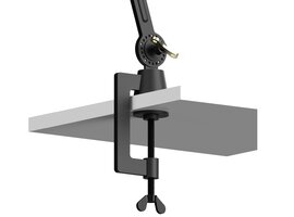 Bolt bureaulamp 2 arm met klem