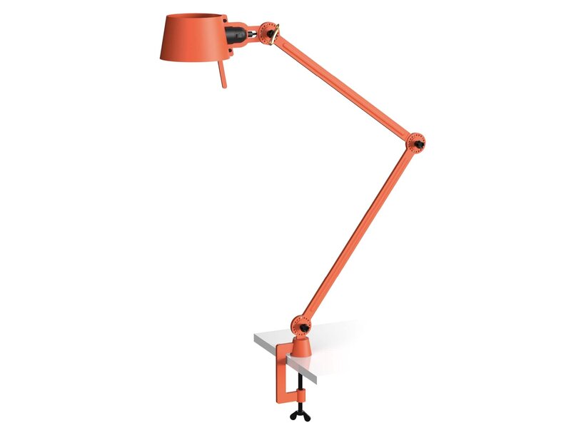 Bolt bureaulamp 2 arm met klem