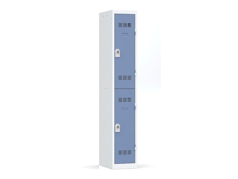 Metalen multi-case locker - 2 lockers H.180 x L.30 cm