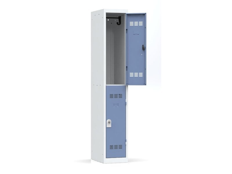 Metalen multi-case locker - 2 lockers H.180 x L.30 cm