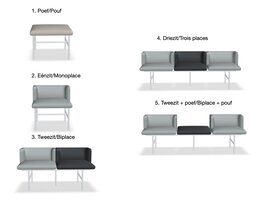 Agora modulaire onthaal banken