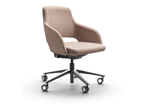 Sandie Chaise de conférence sur roulettes