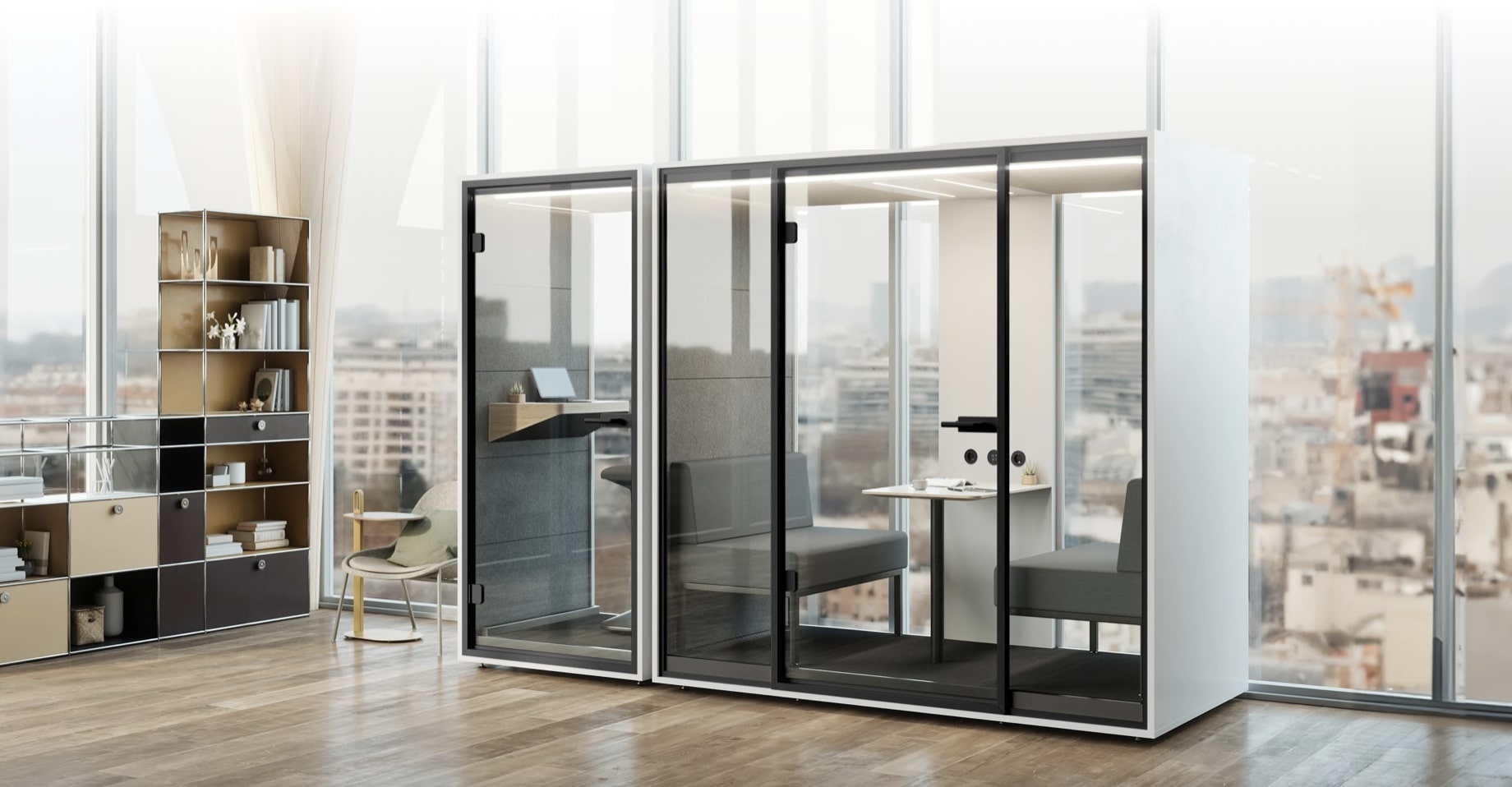 Cabines acoustiques et phonebooths