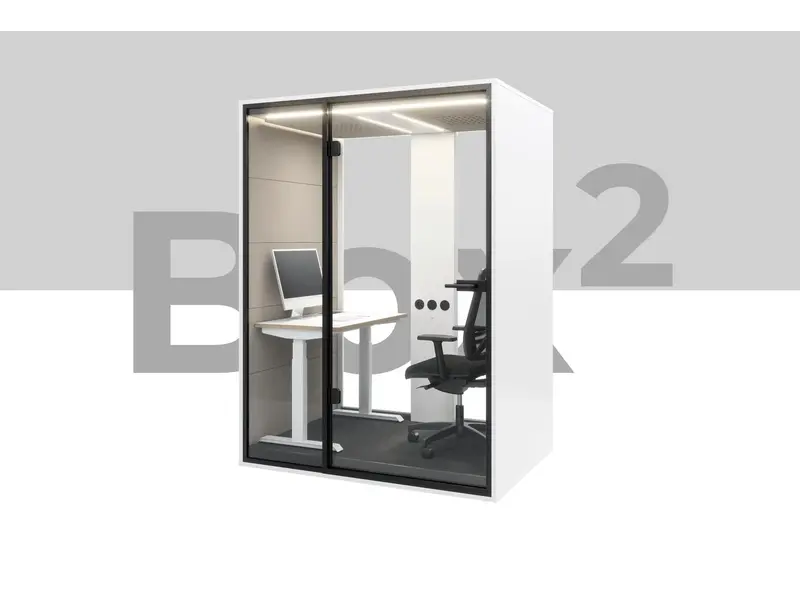 Box2work Geluidsdichte cabine