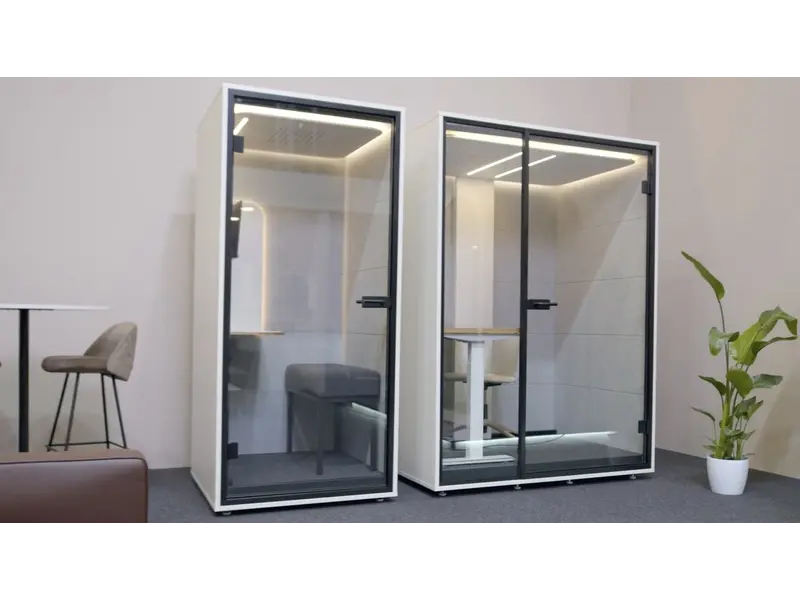Box1 Sit – Cabine Acoustique assise pour bureau