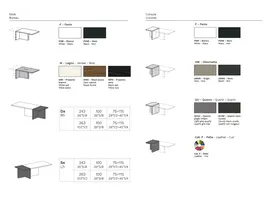 Mux 70 bureau de direction réglable en hauteur