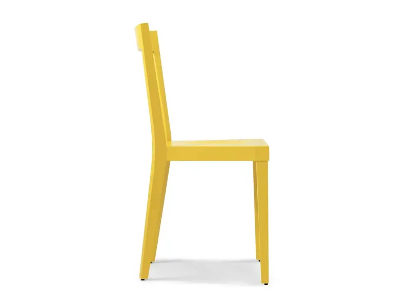 Livia chaise en hêtre laqué