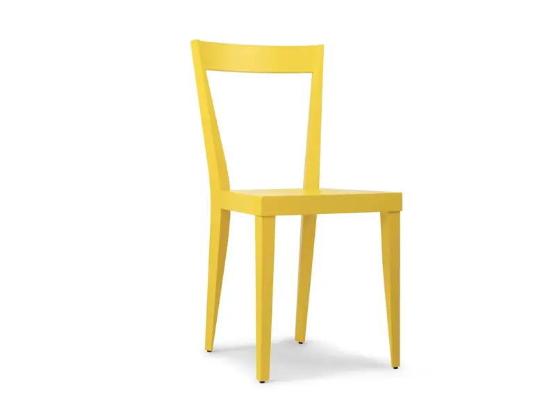 Livia chaise en hêtre laqué