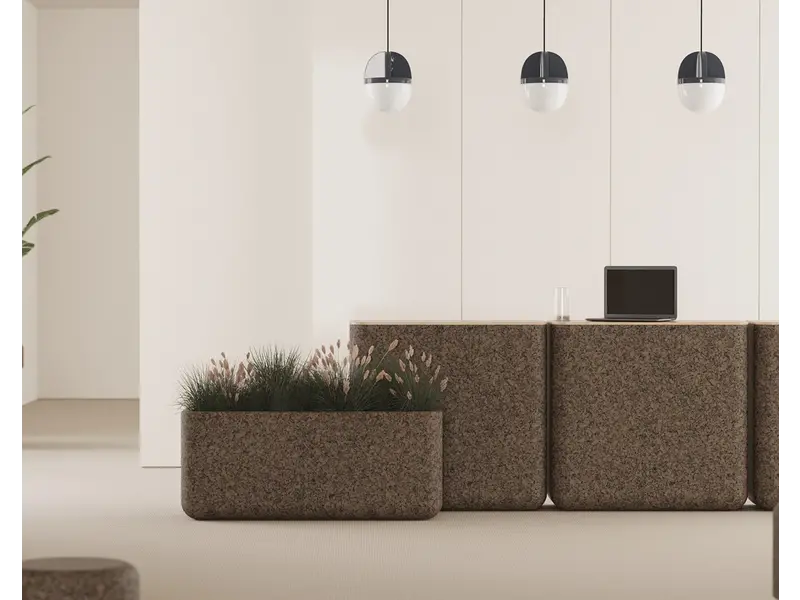 Terra Planter uit kurk