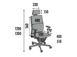 New Enjoy ergonomische bureaustoel