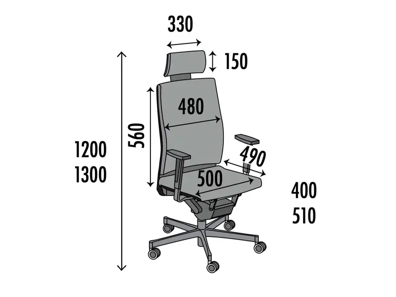New Enjoy ergonomische bureaustoel