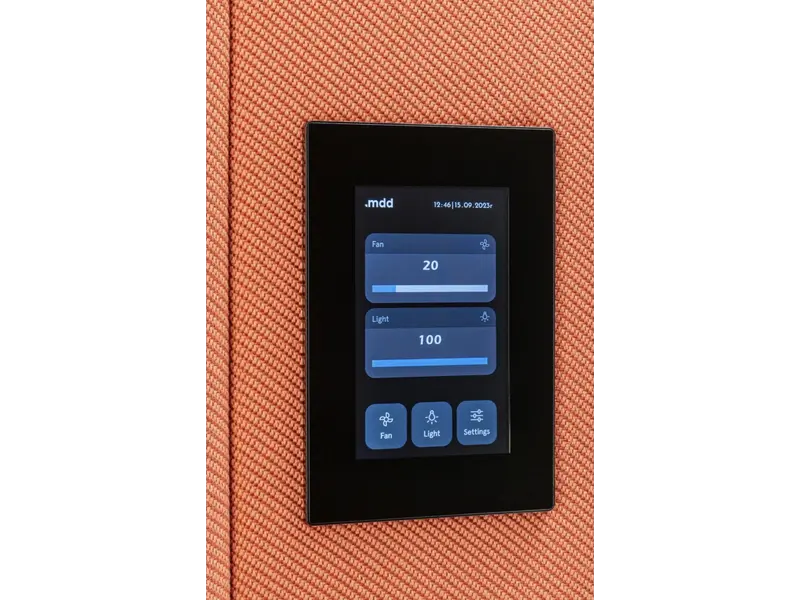 Mdd Coda verrijdbare akoestische cabine voor 4 personen Coda verrijdbare akoestische cabine voor 4 personen