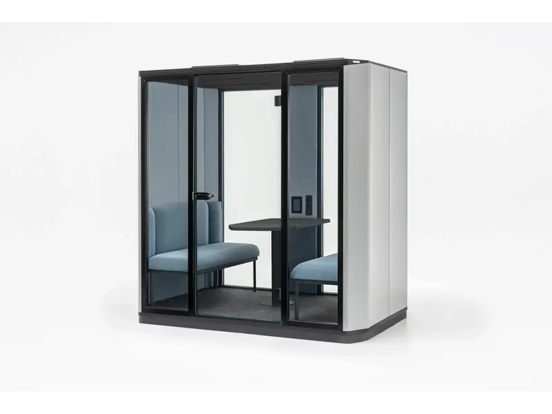 Mdd Coda verrijdbare akoestische cabine voor 4 personen Coda verrijdbare akoestische cabine voor 4 personen
