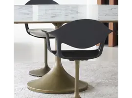 Central round tafel keramiek