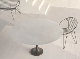 Central round tafel keramiek