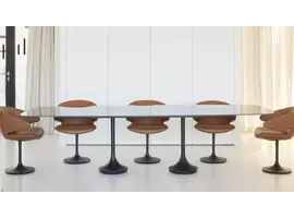 Joli Table Central Faux elyps Table Central Faux elyps