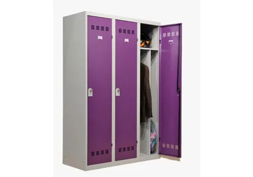 Armoire vestiaire métallique 3 portes