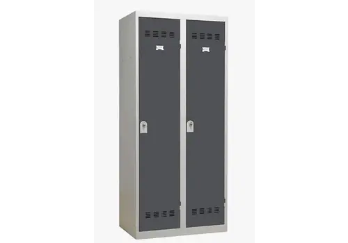 Metalen lockerkast 2 deuren
