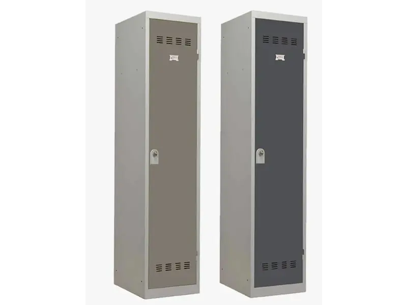 Metalen lockerkast 1 deur - Vuile industrie - H.180 x L.40 cm