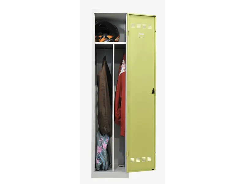 Metalen lockerkast 1 deur - Vuile industrie - H.180 x L.40 cm