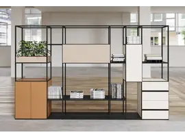 Alea Q18 modulaire bibliotheek/scheidingsrek Q18 modulaire bibliotheek/scheidingsrek