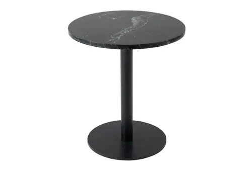 Marble ronde bijzettafels in marmer