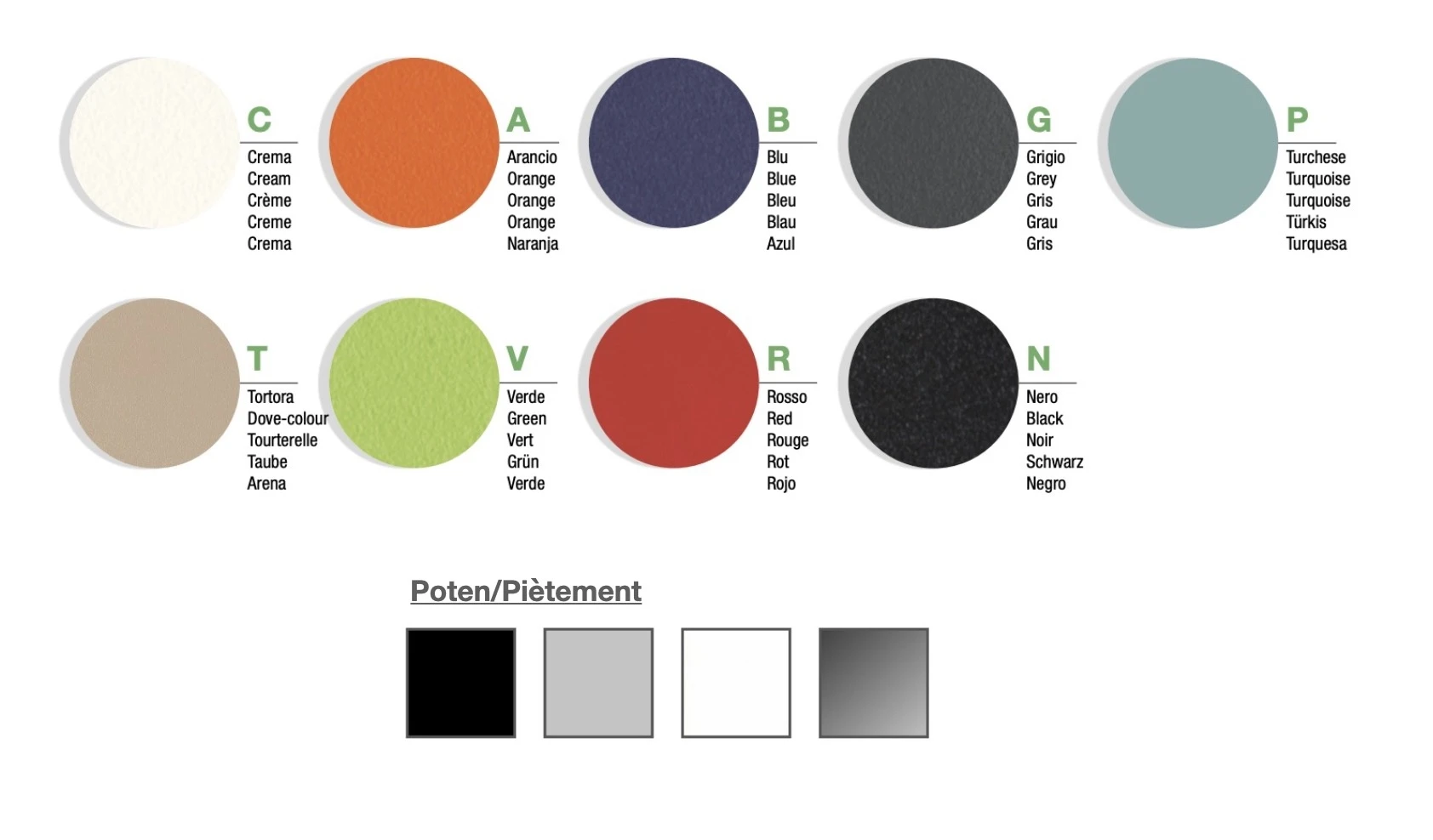 Kastel Kalea sledestoel bicolor Kastel Kalea sledestoel bicolor