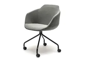 Ultra chaise HomeOffice sur roulettes
