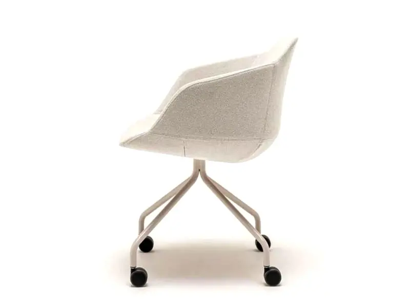 Ultra chaise HomeOffice sur roulettes