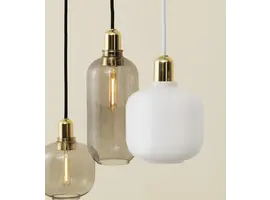 Amp hanglamp messing