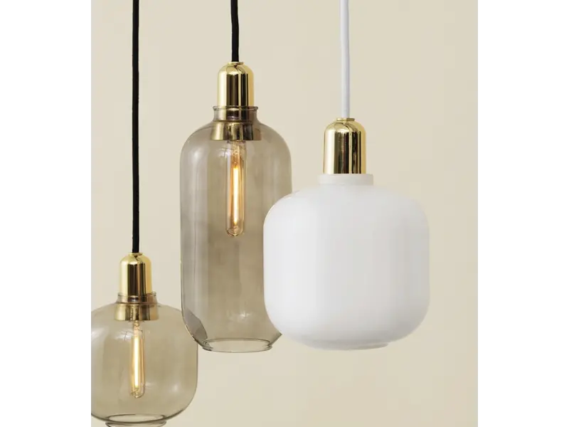 Amp hanglamp messing