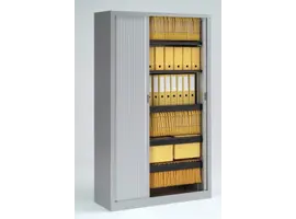 Generic hoge metalen kast met rolluik