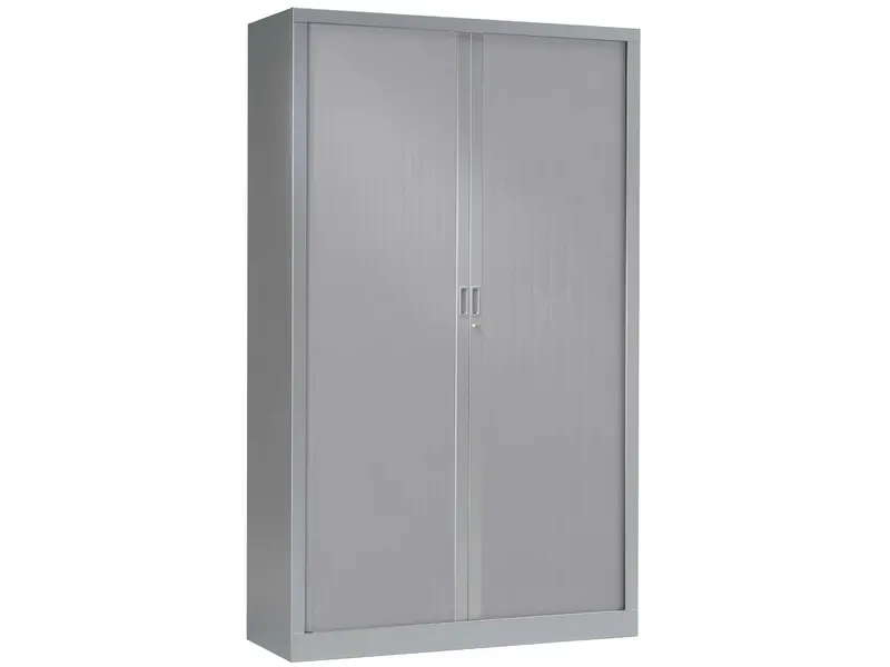 Generic hoge metalen kast met rolluik
