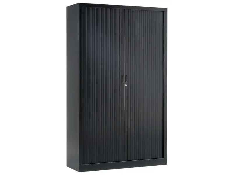 Generic hoge metalen kast met rolluik