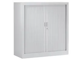 Generic lage metalen kast met rolluik