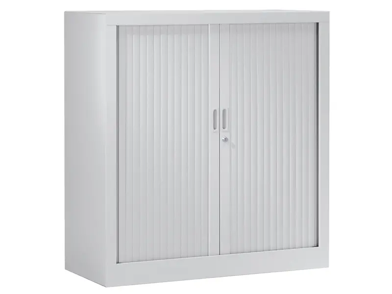 Generic lage metalen kast met rolluik