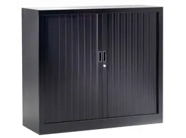 Generic lage metalen kast met rolluik