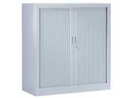 Generic lage metalen kast met rolluik