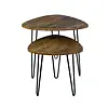 Kick collection Triangle table basse industrielle