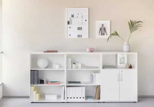 Basic Étagère Ouverte Moyenne 113h cm