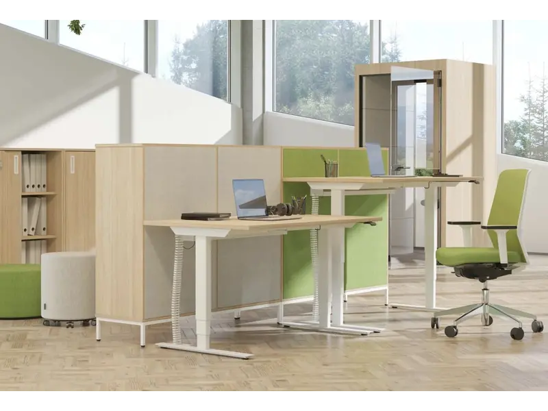 Easy bureau assis/debout électrique