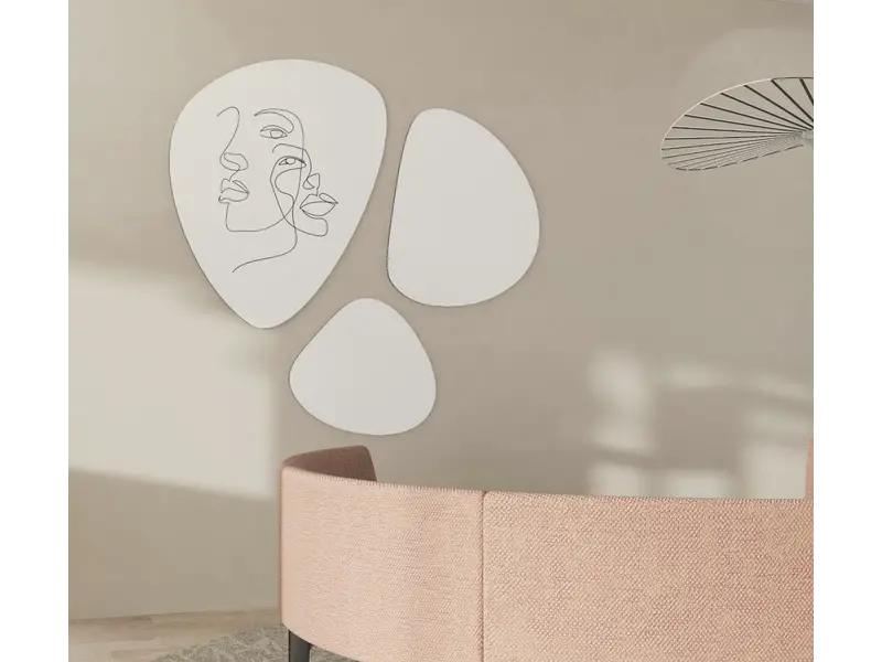 Chameleon Pebbles tableau blanc