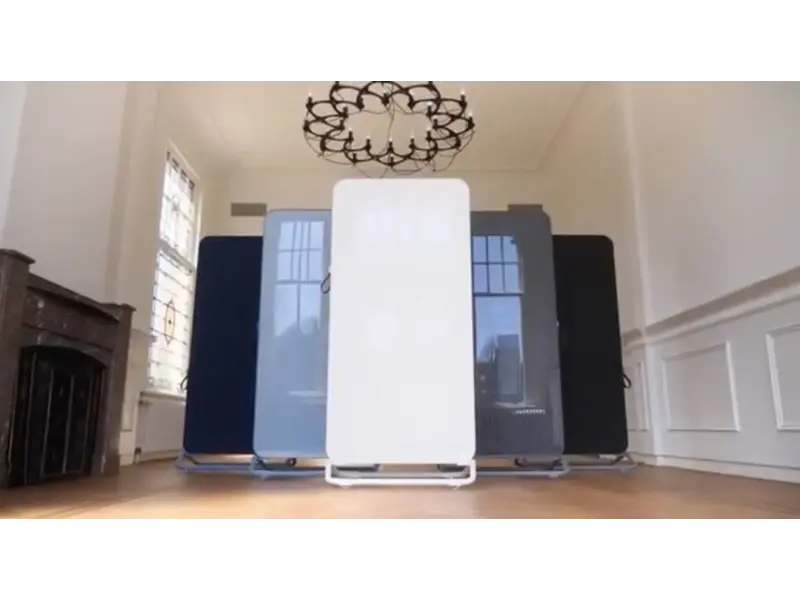 Chameleon Mobile verrijdbaar white-/ prikbord