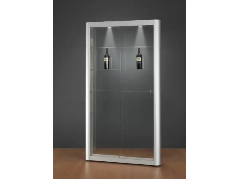 Vitrine Basic en verre Tech