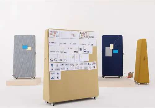 Trunk cloison mobile / tableau blanc