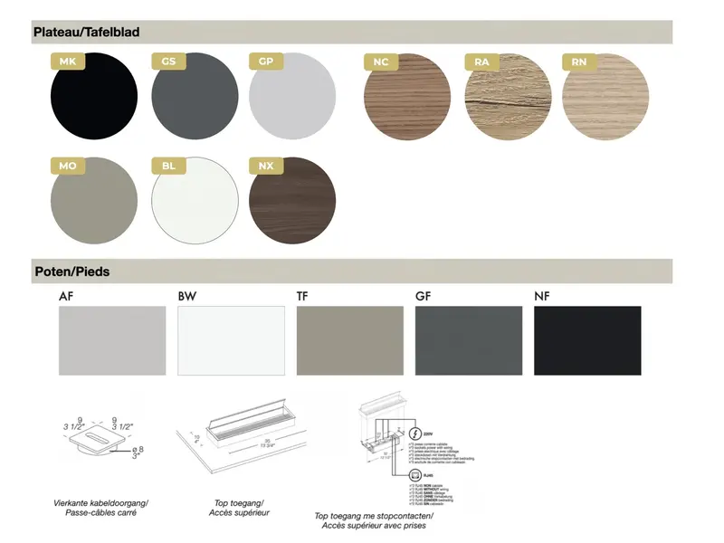 Loopy Eko meervoudige werkplek