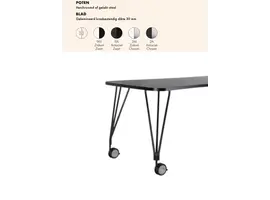 Max table de travail sur roulettes
